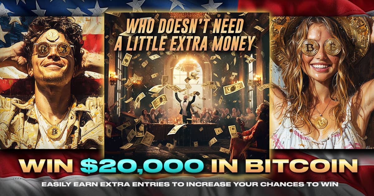 $20,000 Bitcoin Giveaway